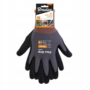 Rękawice ochronne FLEX GRIP SANDY nitryl roz. 8